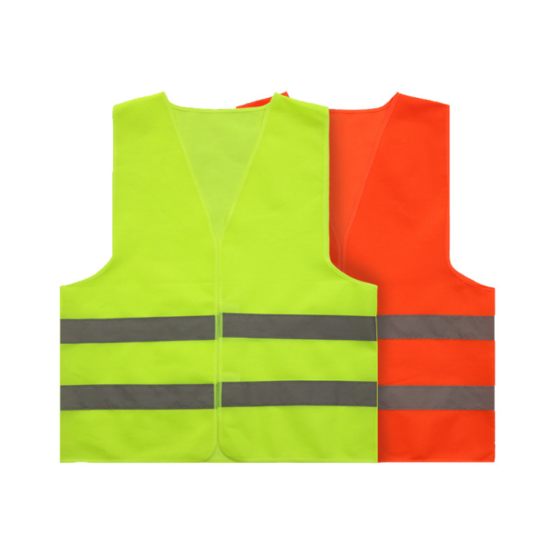 Construction High Visibility Reflective Yellow/Red/Orange/Dark Blue/Green/Light Blue Work Safety Vest