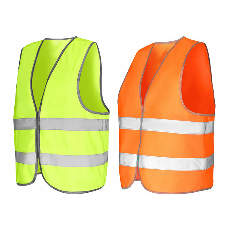 Construction High Visibility Reflective Yellow/Red/Orange/Dark Blue/Green/Light Blue Work Safety Vest