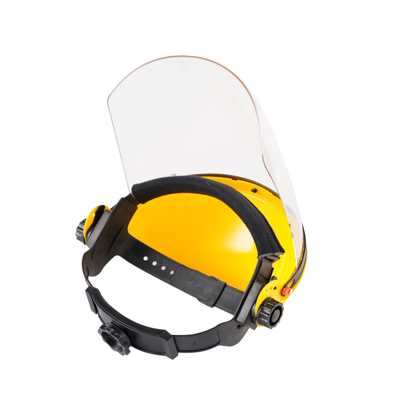 OEm Transparent Face Guard With Anti-Slip Breathable Dust-Proof Face Shields