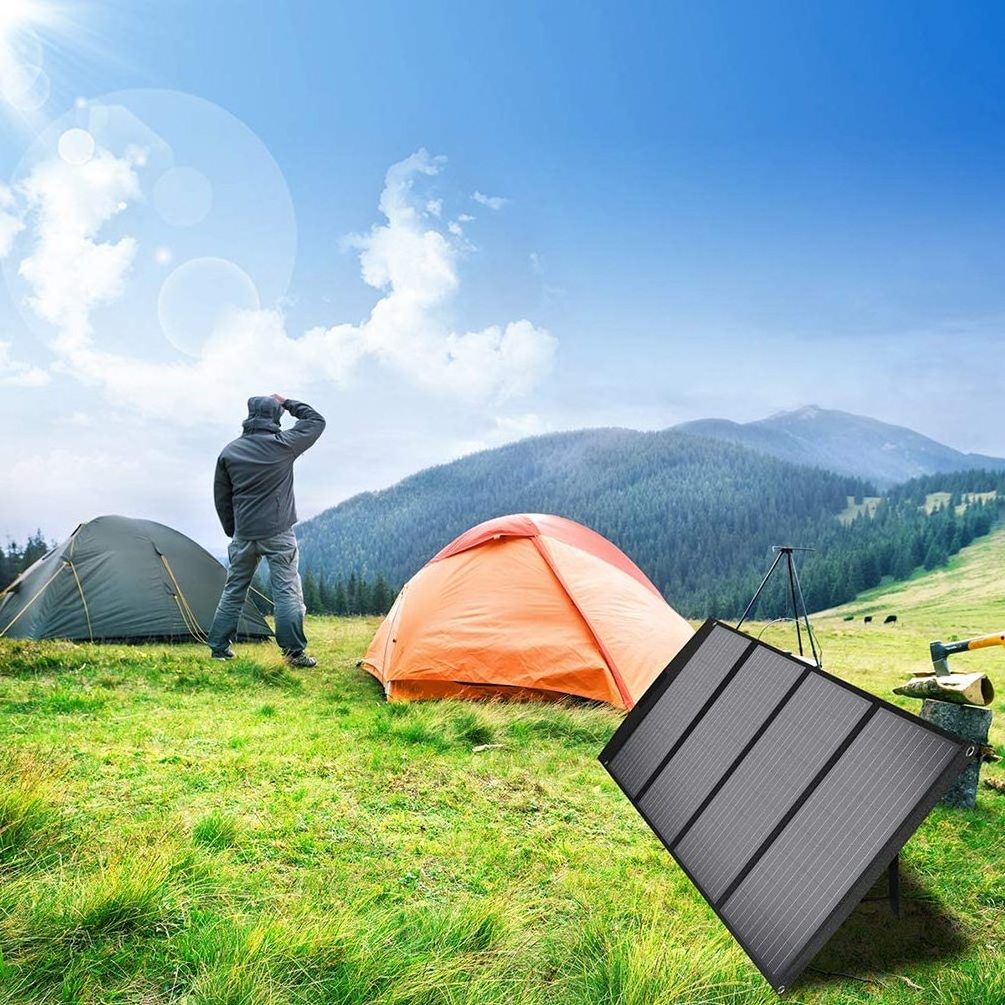 Customization Portable Power Generator Outdoor Portable Solar Power Pack Camping Foldable solar panel 40W 60W 120W 150W