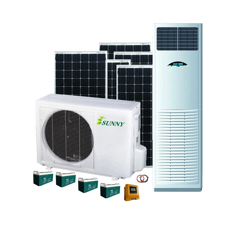 100% solar air conditioner OEM Manufacturer 4USUNNY Window Mounted Type 12000btu Pure Solar Air Conditioners