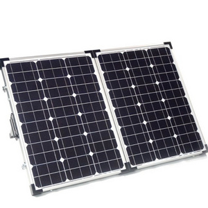 Camping and Car Using Portable Foldable Solar Panels Case Charger 120W 10A Compact Solar Generator Solar Panel folding suitcase