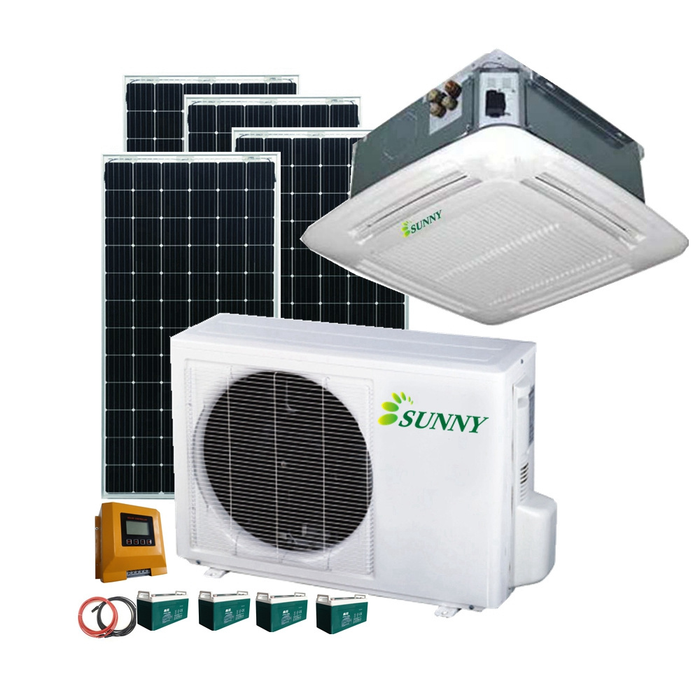 100% solar air conditioner OEM Manufacturer 4USUNNY Window Mounted Type 12000btu Pure Solar Air Conditioners