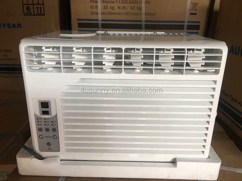 Good prices DC 24V 48V window type air conditioner  solar panels powered 1HP window air conditioning