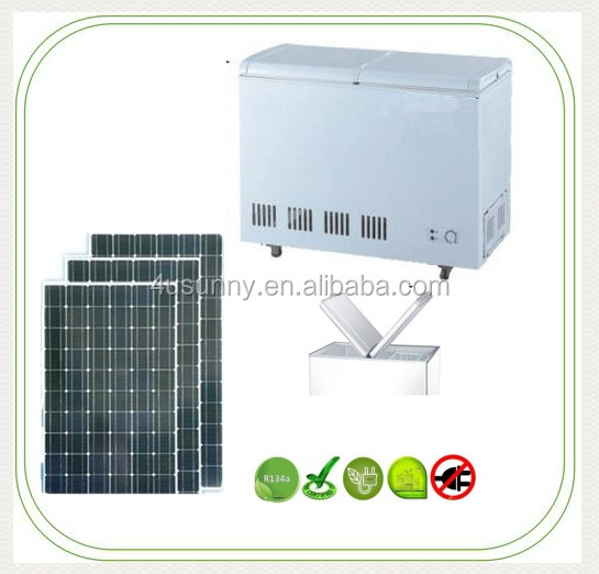 40Cu.ft Upright Deep Chest Freezer Manufacturer 4USUNNY 24V DC Solar Freezers Good Prices Solar Fridge With Freezer