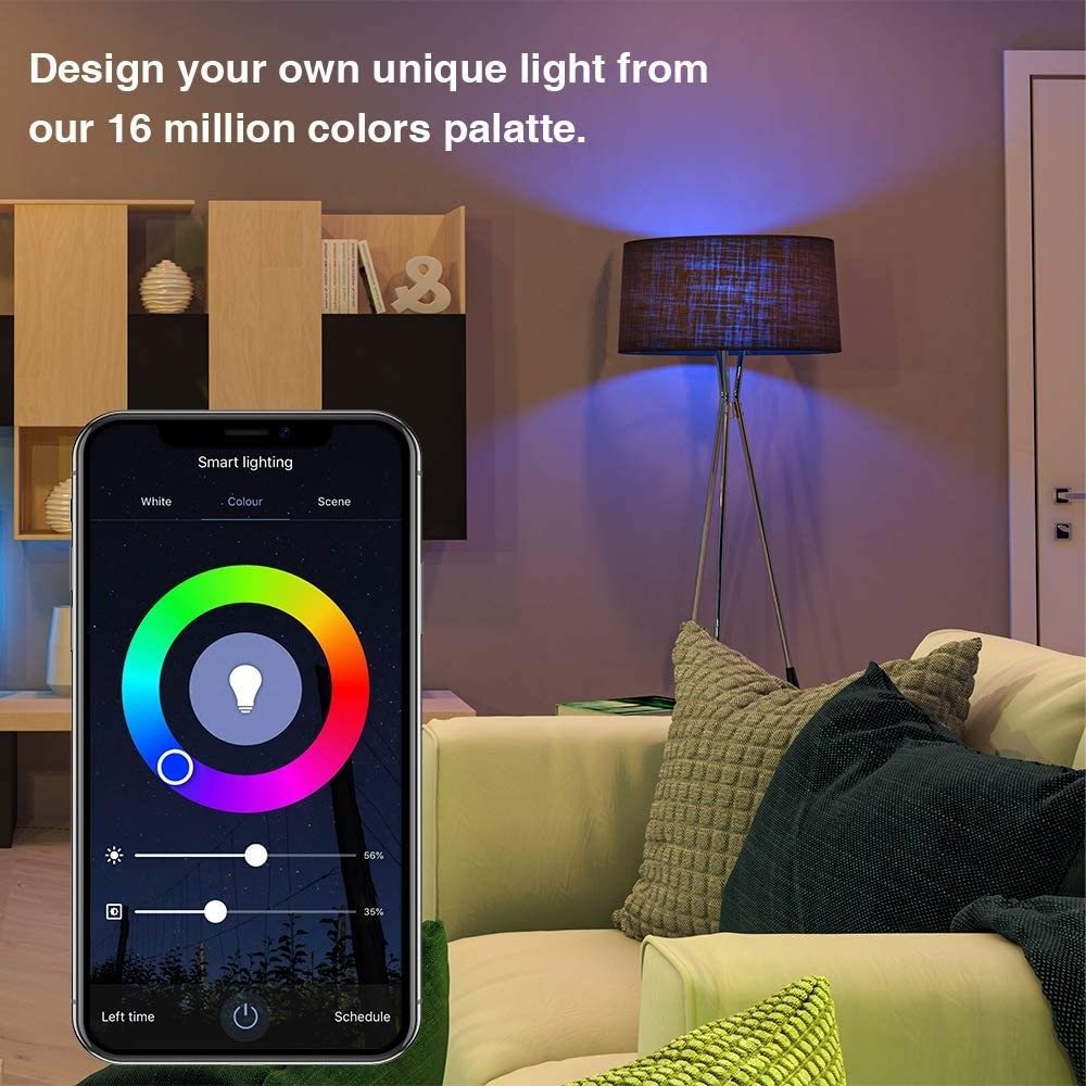 Smart Phone Remote Controlled WIFI app for Alexa Google home A60 E26 E27 RGB 7w 9w 12w Indoor Wifi RGB Smart Led Light Bulb