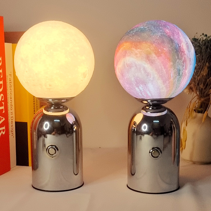 Rechargeable Touch LED Moon Table Lamp Space Buddy planet planet Light