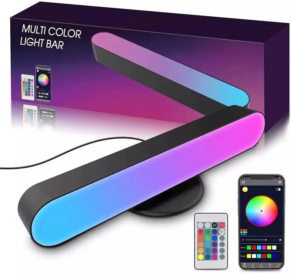 Hot Sale Smart Tv Backlight Gaming APP Control Wireless Sound Activated RGB Light Bar