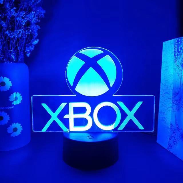 Customized 3d Game Room Desktop Lamp Game Console Icon Led Bedside Night Light