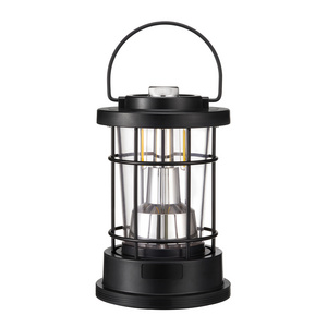 USB LED Rechargeable Small Lantern Rail Road Lantern With Built-in Mobile 4000mAH Battery