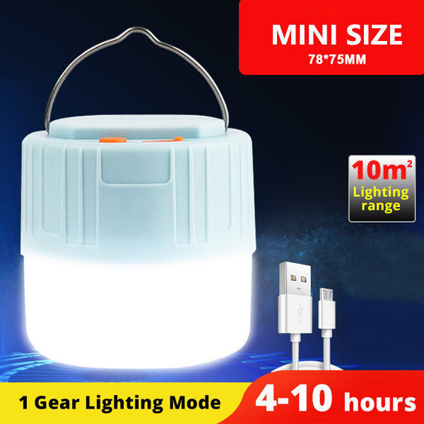 1000 Watts Bulb Portable Emergency Lamp Solar Bombillas Rechargeable Work Repair Light BBQ Led Camping Lantern With Remote Cont