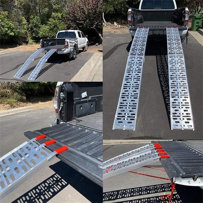 Hot Selling New Style Folding Aluminium Motorcycle Loading Ramps