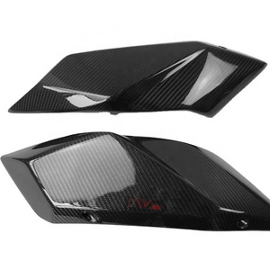 Carbon fibre motorcycle parts carbon fiber rear side fairings for Kawasaki H2