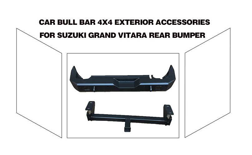 Car Bull Bar 4x4 Exterior Accessories For Suzuki Grand Vitara Rear Bumper