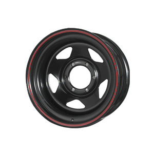 4x4 accessories 16x8 inch black color with steel off road wheel rims