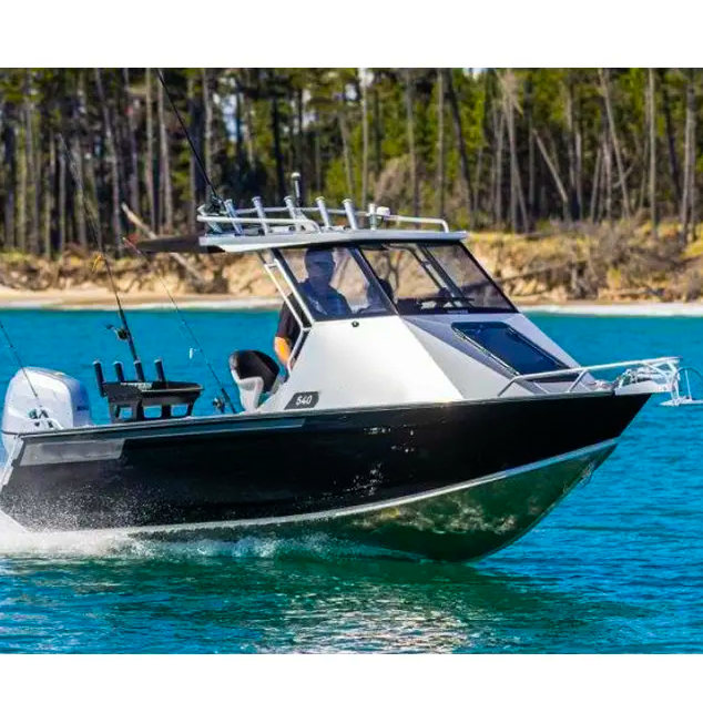 Kinocean 6m New Zealand Fishing Boat Aluminum Hard Top Deep-V Speed Boat for Sale