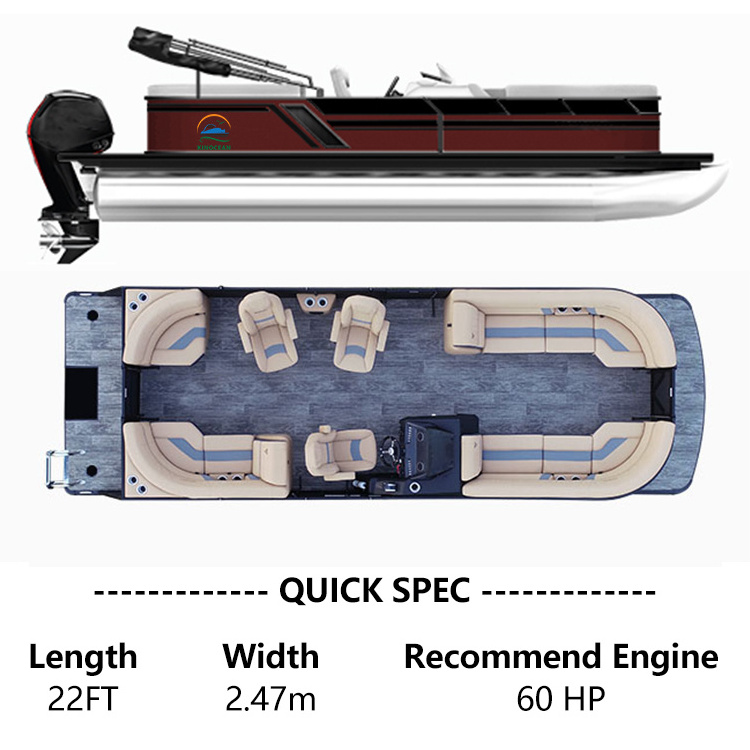 China leads factory Pontoon Boat Seats deck part hot sale