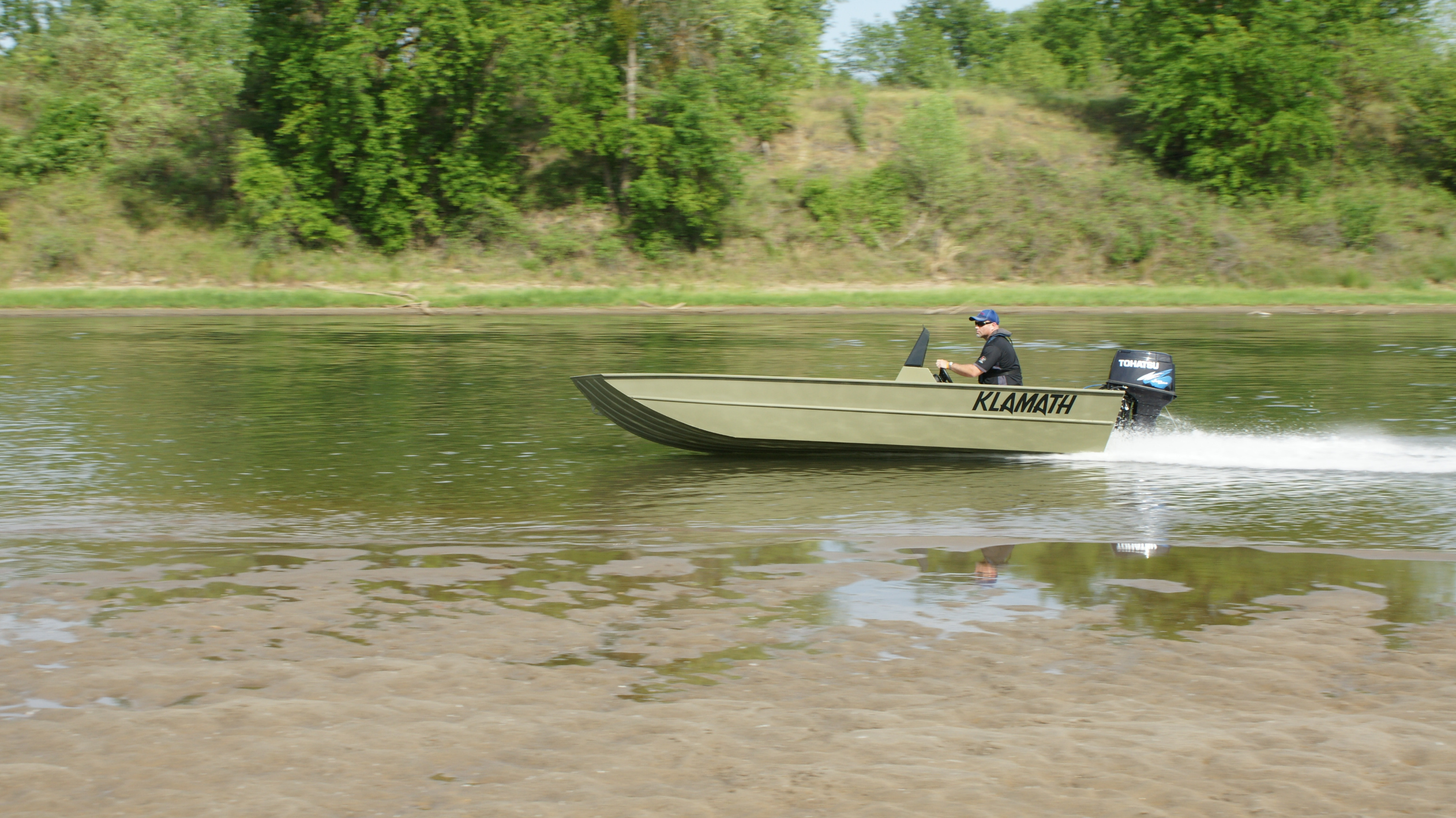 Kinocean Best Aluminum Fishing Jon Boat for Rough Water