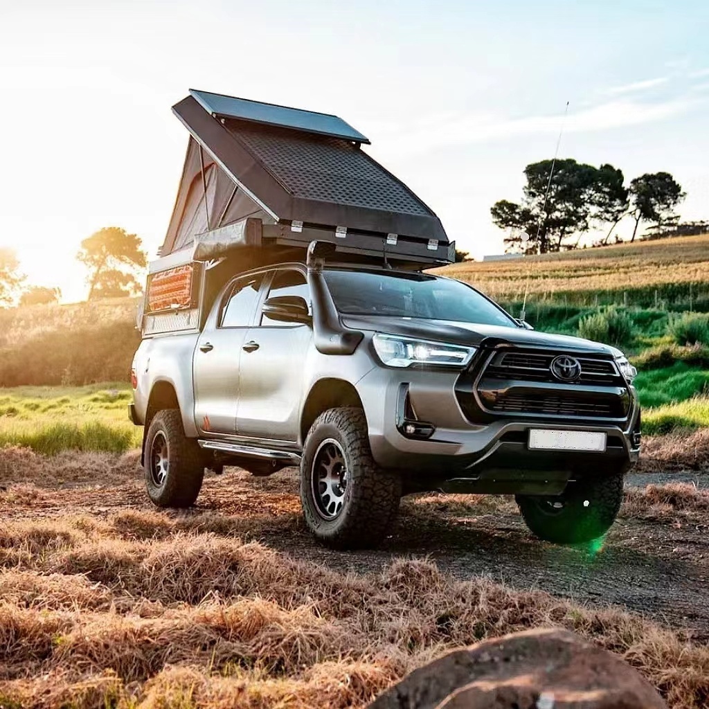 Industry-Leading Ecocampor Jack Off Ute Tub Canopy Truck Camper with Solar Panel Hot Sale