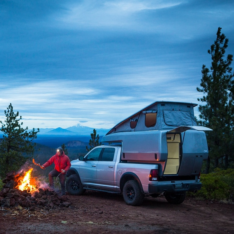 2024 Direct Factory EcoCampor Lightweight Fiberglass Truck Camper for Sale