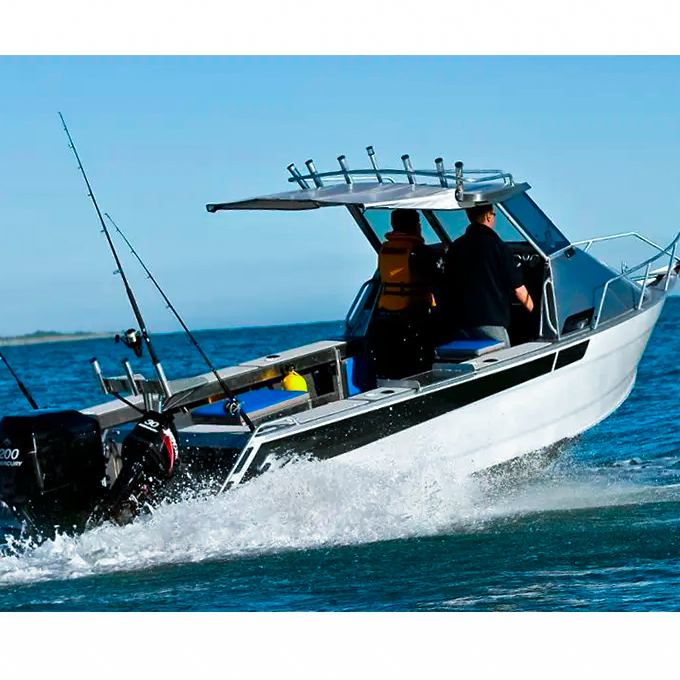 Kinocean 6m New Zealand Fishing Boat Aluminum Hard Top Deep-V Speed Boat for Sale