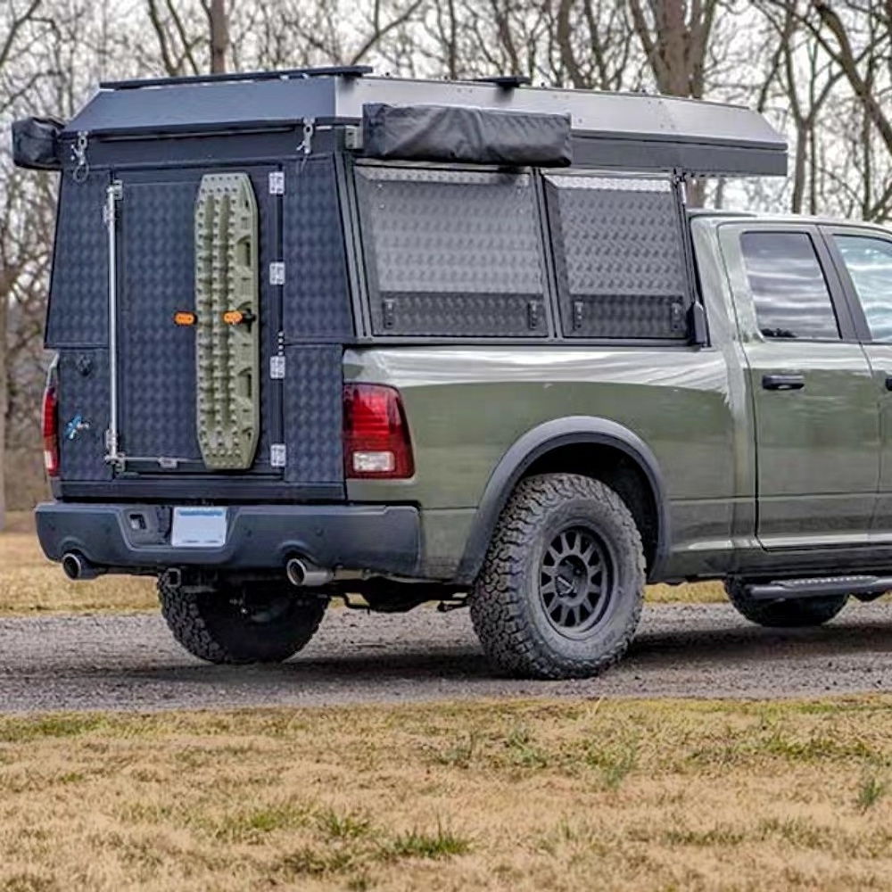 Industry-Leading Ecocampor Jack Off Ute Tub Canopy Truck Camper with Solar Panel Hot Sale