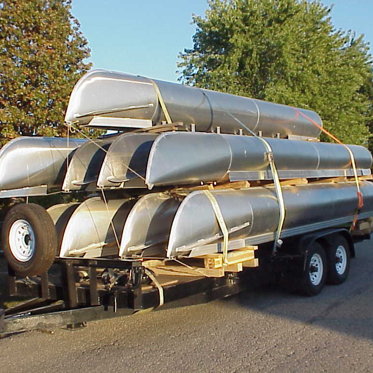 KinOcean 18FT Aluminum Pontoon Float Tubes For Sale Near Me