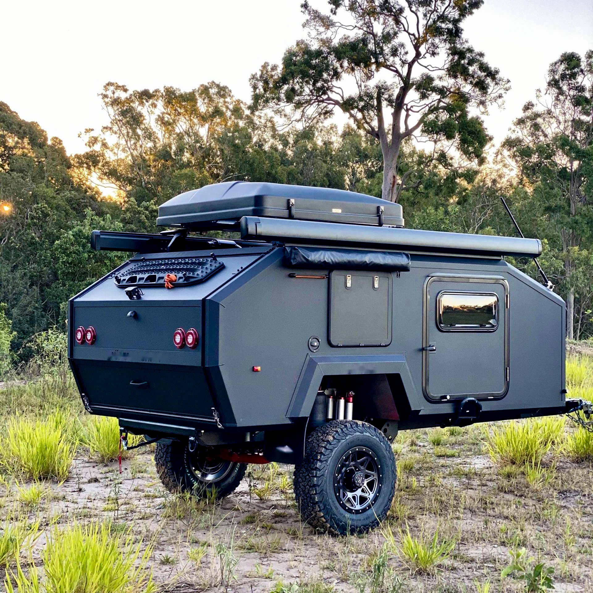 LEXP-4 Electric Brake Camper Travel Trailers Teardrop Mini Caravan