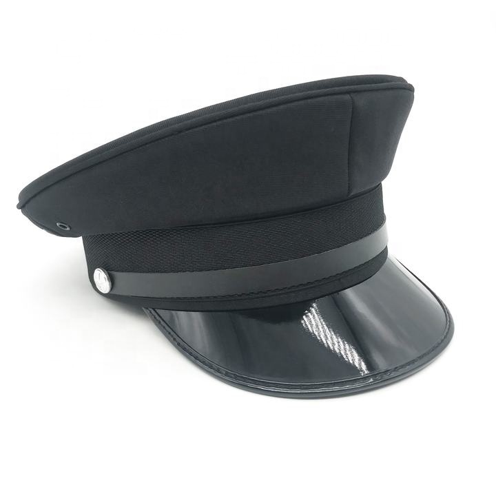 OEM  Dress Uniform Officer Peaked hat with Embroidery Badge use by women and men