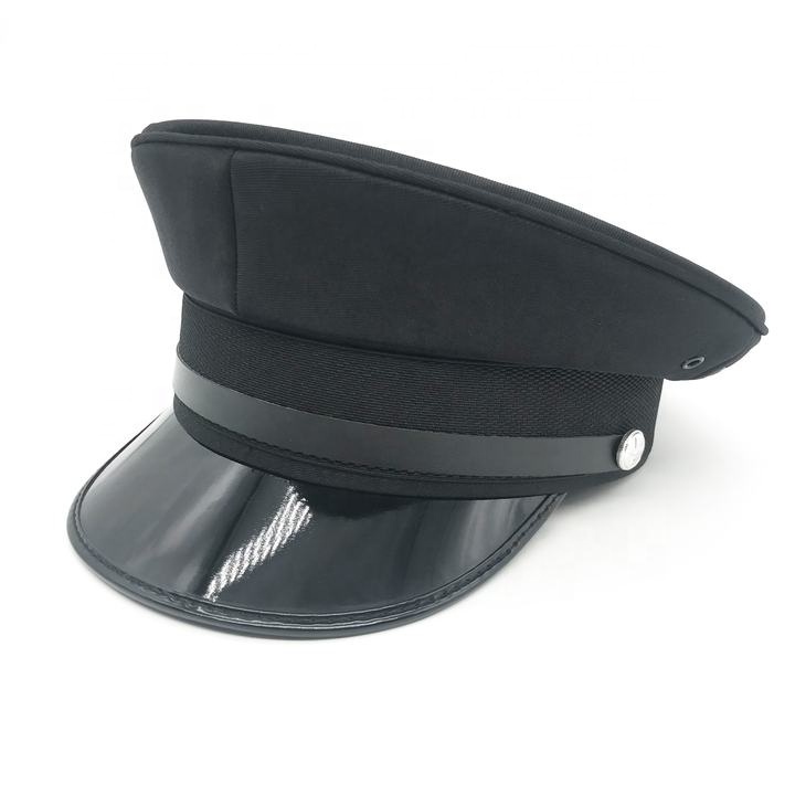 OEM  Dress Uniform Officer Peaked hat with Embroidery Badge use by women and men