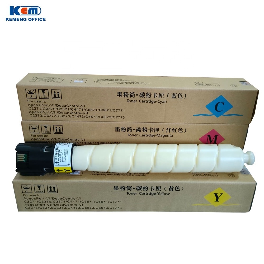 Premium Toner Powder Cartridge CT202634 CT202635 CT202636 CT202637 for Fuji xerox DCC VI 2271 3370 3371 4471 5571 6671 7771