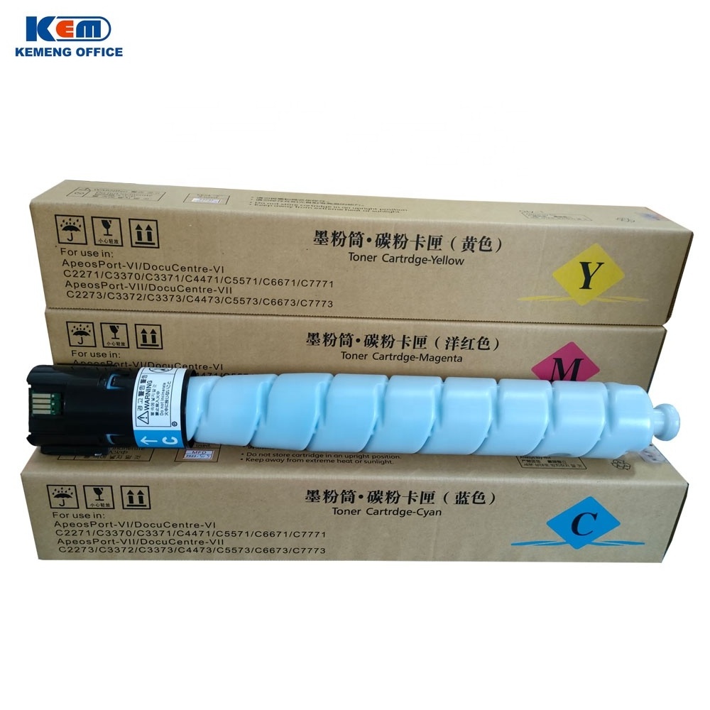 Premium Toner Powder Cartridge CT202634 CT202635 CT202636 CT202637 for Fuji xerox DCC VI 2271 3370 3371 4471 5571 6671 7771