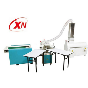 Polyester Fiber Carding machine with Ball Fiber making Machine Pillow Filling Machine pillow filling production line