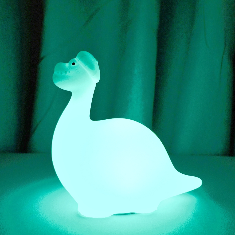 Colorful Silicone Animal Light Nursery Toddler Dinosaur Silicone LED Night Light for Kids Room