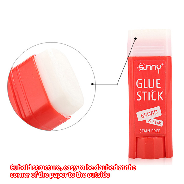 wholesale eco-friendly strong PVP square glue stick