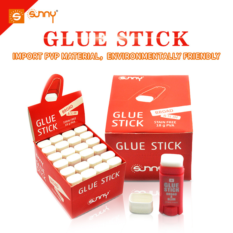 SUNNY Washable Non-Toxic pritt glue stick for home office school arts Crafts Use