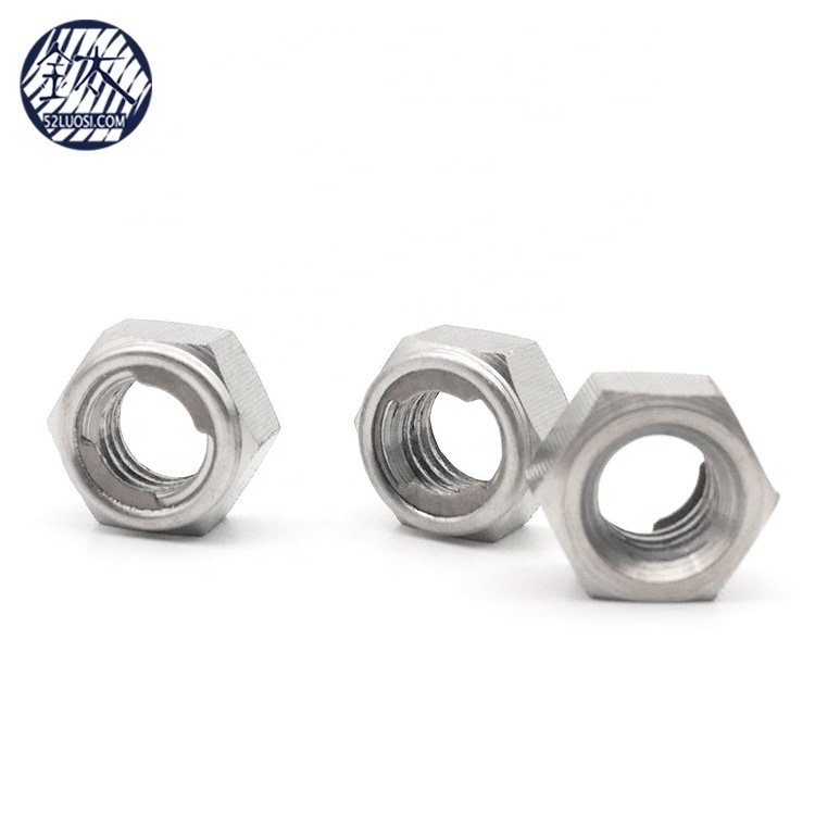 DIN980 M4 M5 M6 M8 M10 Titanium All Metal Insert Hex Self Locking Nut