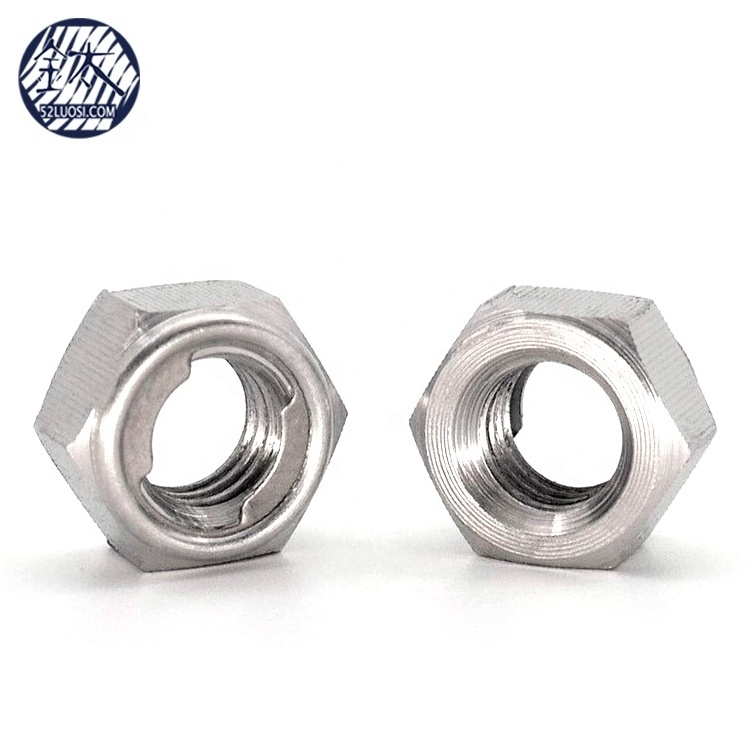 DIN980 M4 M5 M6 M8 M10 Titanium All Metal Insert Hex Self Locking Nut