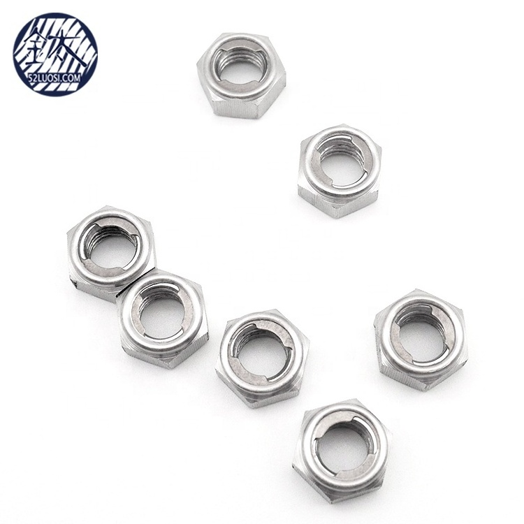 DIN980 M4 M5 M6 M8 M10 Titanium All Metal Insert Hex Self Locking Nut