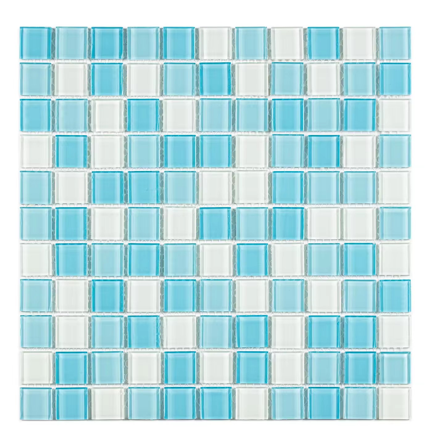 Floors Decoration Backsplash Mosaic Good Glitter Backsquare Quality Blue Popular Bathroom Tiles