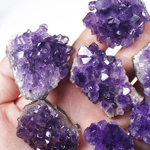 Wholesale Crystal Healing Stones Raw Rough Crystal Image Chakra Meditation Healing Stones Amethyst Crystal Stones