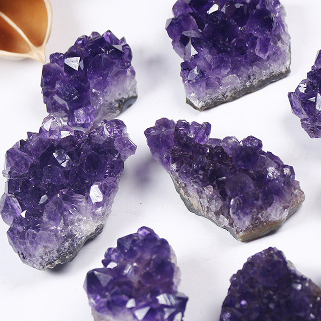 Wholesale Crystal Healing Stones Raw Rough Crystal Image Chakra Meditation Healing Stones Amethyst Crystal Stones