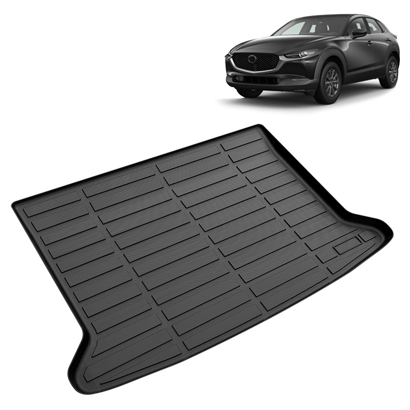 Luxury Car interior accessories Waterproof 3D TPE Car Floor Mats For Mitsubishi Outlander Trunk Mats