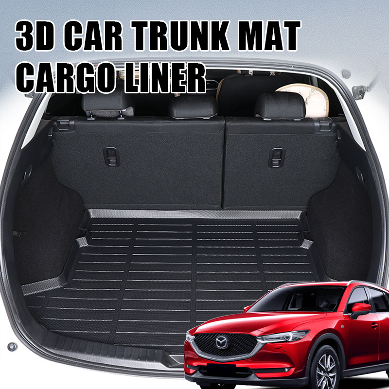 Customized 3D TPE car trunk mat cargo liner auto rear tray luggage boot mat for Hyundai Kona Santa fe Tucson