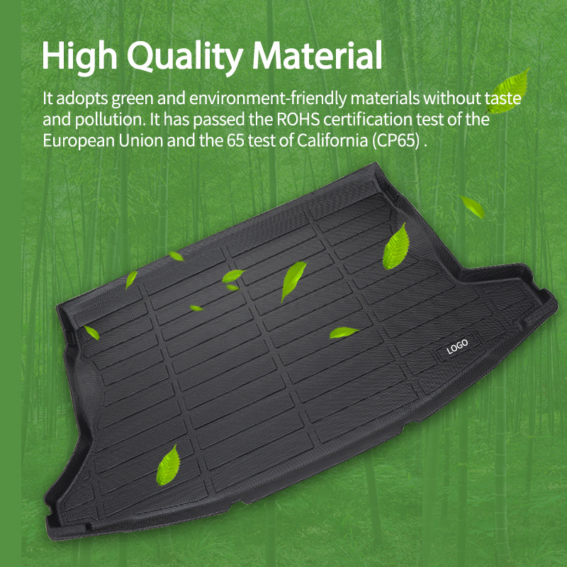 OEM car trunk mat interior cargo deep dish mat auto rear trunk tray luggage boot mat for Ford Everest Ecosport