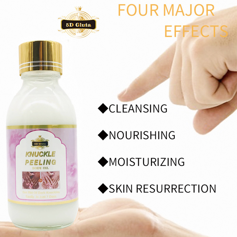 Miracle Knuckle peeling set Exfoliates for dark knuckle, Knee, Elbow Africa skin Fast Whitening Product 7 Days Alpha Arbutin