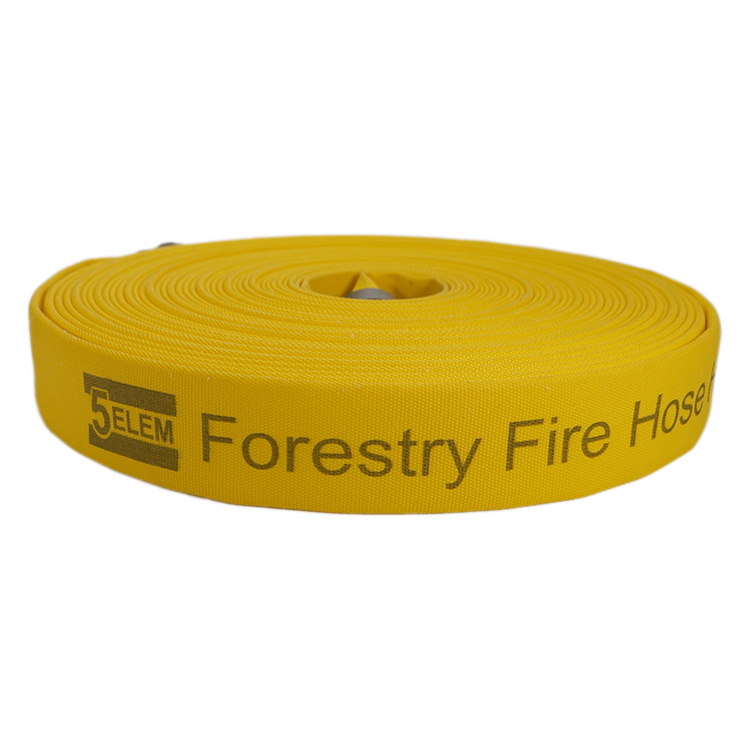 High Quality 25 mm Yellow Forestry Fire Hose