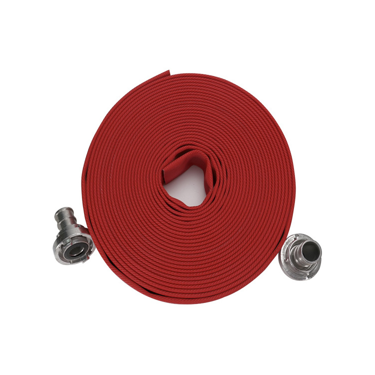 All inch PVC  liner light weight  fire cabinet hose Indoor Firefighting Layflat Hose