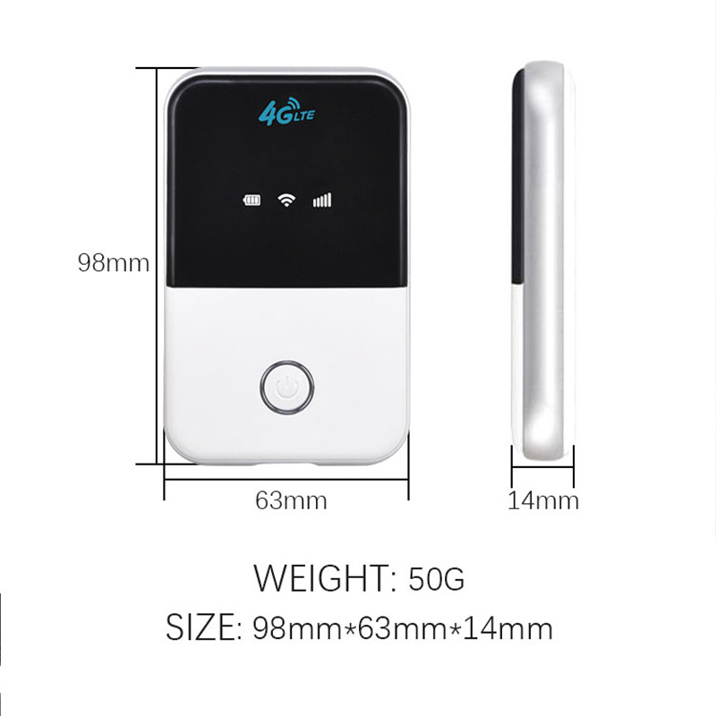 4G Wifi Router mini router 3G 4G Lte Wireless Portable  Modem wi fi Mobile Hotspot Car Wi-fi Router With Sim Card Slot