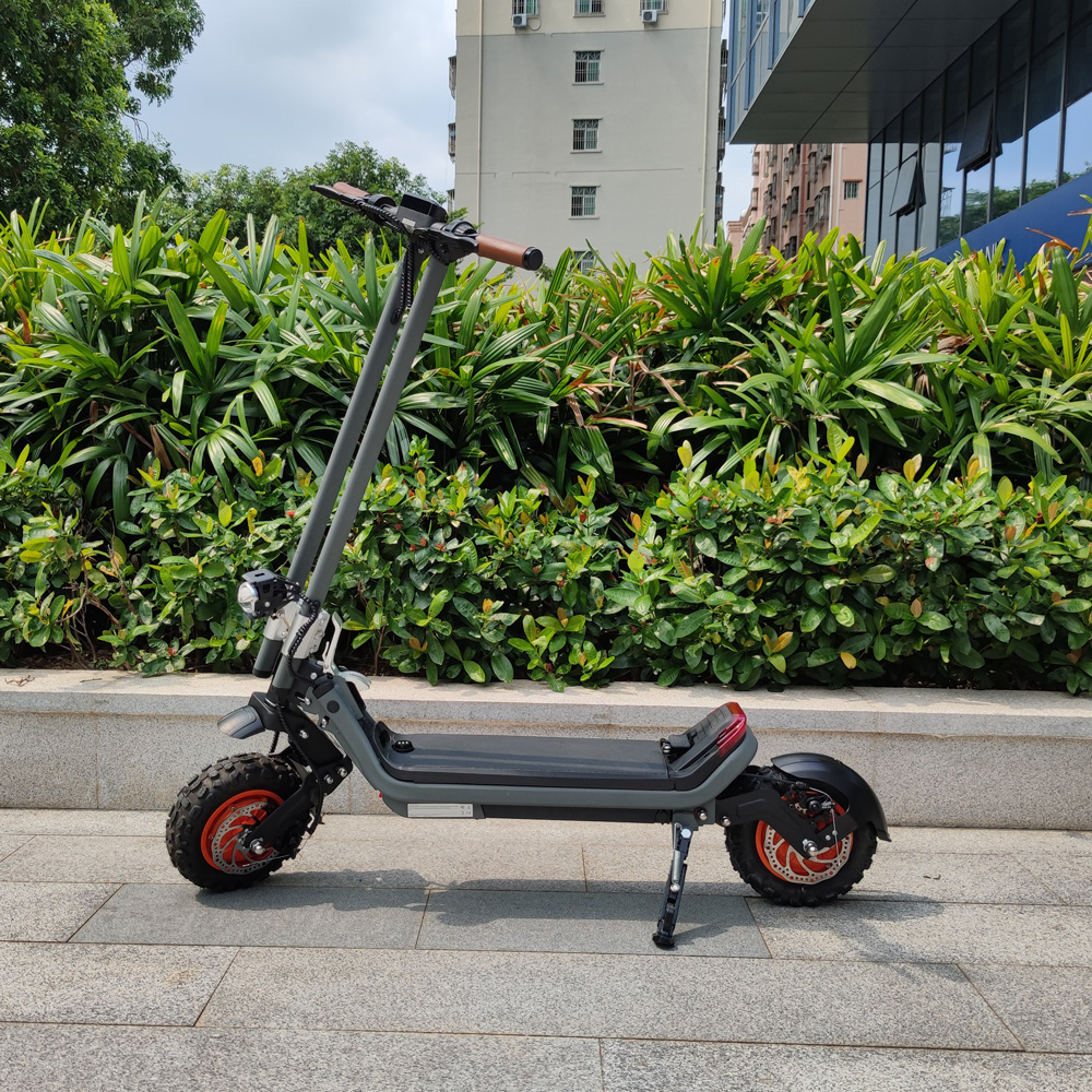 Wholesale China Guangzhou Factory Price Electric Scooter Dual Motor Suspension Big Fat Wheel Fat Tire Electric Scooter